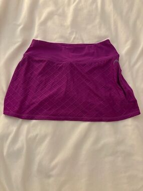 Head Quilted Athletic Skort - Magenta (tennis skirt)